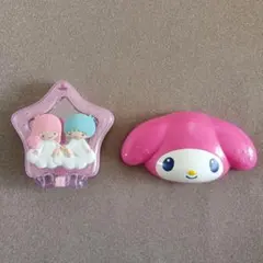 マイメロディ くし・キキララ　ミラー　2点セット