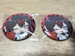 CrazyRaccoon うるか 缶バッジ 2個セット - メルカリ