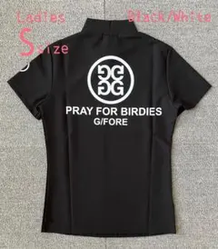 G/FORE ジーフォア Lサイズ レディース モックネックT-シャツ ブラック