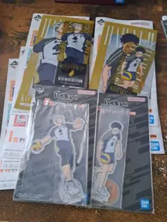 木兎光太郎 赤葦京治アクリルスタンド ハイキュー一番くじ最強の挑戦者