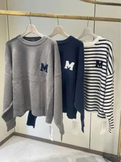 Mila Owen トレーナー見えニット