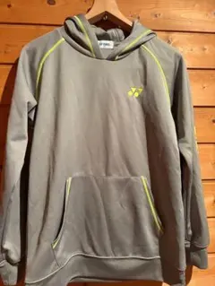YONEX ヨネックス パーカー グレー Lサイズ - メルカリ
