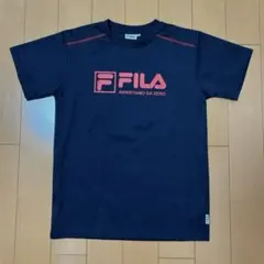 FILA キッズ Tシャツ ネイビー