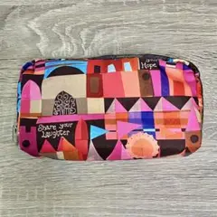 ディズニー イッツアスモールワールド レスポートサック ポーチ