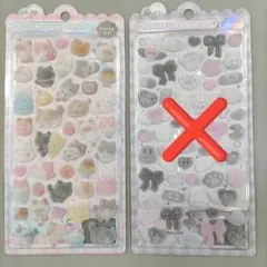 正規品　ふわふわドロップシール　クーリア　ねこねこ