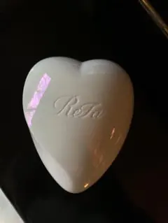 ReFaハート型ヘアブラシ オーロラホワイト