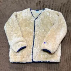 《美品》チャンピオン レディース　シェルパフリース スナップジャケット　M