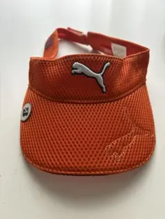 Puma オレンジ バイザー
