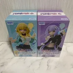 GiGO ぶいすぽ藍沢エマ、紫宮るな、スケールフィギュア2点セット