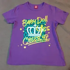 BABY DOLL Tシャツ 150 紫