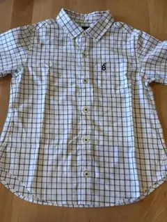 GREEN LABEL RELAXING チェック柄長袖シャツ 115