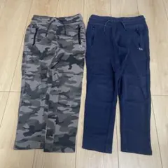 ギャップ　GAP 迷彩柄とダークブルーのパンツ2点セット 120センチ