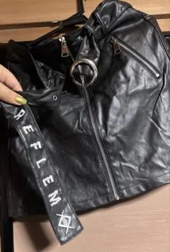 REFLEM レフレム　合皮レザー　スカート フリーサイズのサムネイル
