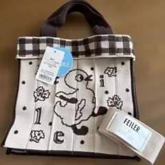 新品】FEILER×KNT365 ハイジ トートバッグピンク - メルカリ
