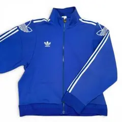 adidas デサント製 トラックジャケット 希少 日本製 古着 ストリート系のサムネイル