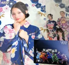 CANDY TUNE 桐原美月 きゃんちゅー きりちゃん 手ぬぐい 浴衣すきくじ
