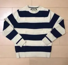 BEAMS ボーダーニットセーター