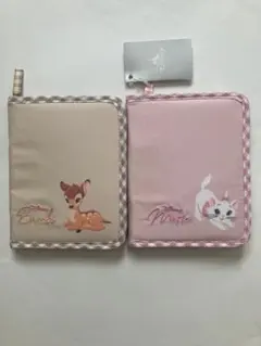 ☆２点新品☆Disney ディズニー　バンビ、マリー　マルチケースのサムネイル