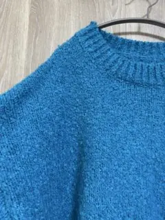 オーバーサイズ バルーンスリーブ ニット