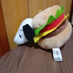 スヌーピー　ぬいぐるみ　 ハンバーガー