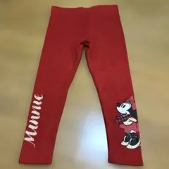 【美品】PRIMARK プライマーク ミニー　暖か　パンツ　レッド　100cm