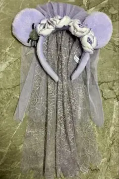 ディズニー ハロウィン 2019 花嫁カチューシャ