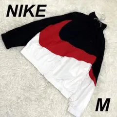 美品 NIKE ナイキ ナイロンジャケット ウインドブレーカー ビッグロゴ M