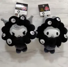 サンリオ ミャクミャクなりきりぬい BC ブラック カラビナ　マイメロ　クロミ