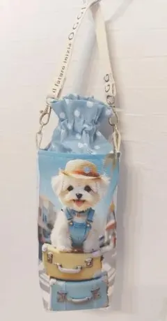 マルチーズちゃん 保温保冷 ペットボトルホルダー