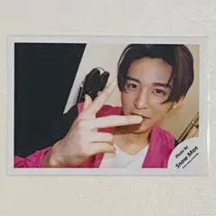 SnowMan　目黒蓮　公式写真　店舗限定セルフィー 1枚　新品未使用