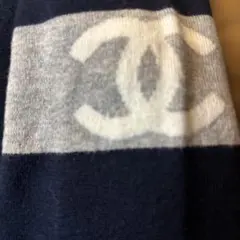 CHANEL シャネル ビッグサイズ ビーチタオル グレー - メルカリ
