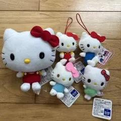ハローキティ ぬいぐるみ・マスコットセット