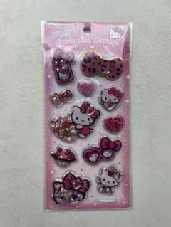 正規品 ハローキティ スパンコールパーティー ギャル ヒョウ柄