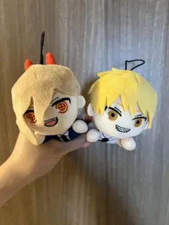 チェンソーマン デンジ パワー 寝そべり ストラップ プライズ品 クレンゲーム