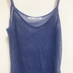 【最終値下げ】SHENERY メッシュ　キャミワンピース