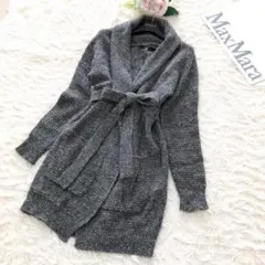 Max Mara カシゴラ混ロングコート チェスターコート カシミヤ アンゴラ 送料無料】テンペラ ウールアンドアルパカ ロング コート