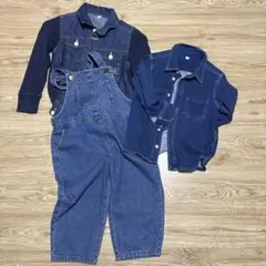 キッズデニムセット110cm