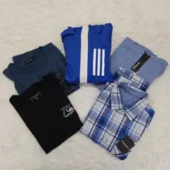 洋服5点まとめ　子供服140cm(タグ付き/アディダスあり)&レディースXS1点