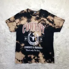 d*e様 COWBOYS & RODEOS Tシャツ 古き良きアメリカ ブリーチ