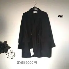 新品　vin 定価¥2万8000円　ロングジャケット　コート　スコットクラブ スコットクラブ SCOTCLUB バイカラーロングダウンコート （ダーク