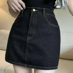 DAZY デニムスカート タイトスカート ミニスカート SHEIN