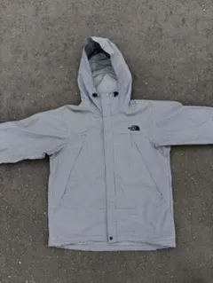 The North Face グレー マウンテンパーカーチェック　希少　テック系