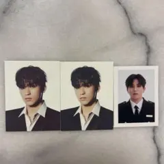 treasureジョンウ　証明写真セット（３枚）