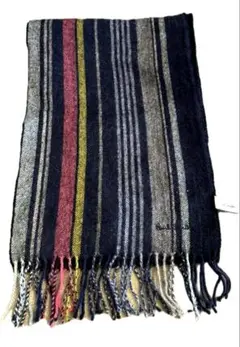 ポールスミス　ストライプデザイン ウールマフラー