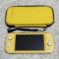 Nintendo Switch Lite イエロー 本体とケース　動作確認済み