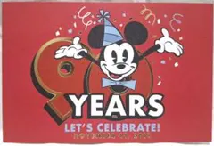 東京ディズニーリゾートミッキーマウス 90周年 ポストカード