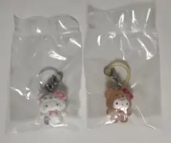 サンリオ めじるしアクセサリー ふわふわスノー ラテクマ ハローキティ セット