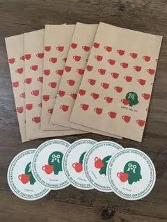 非売品 あつまれ どうぶつの森 喫茶ハトの巣 紙袋 コースターセット