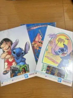 リロ&スティッチ ポスター 3枚セット 一番くじ F賞