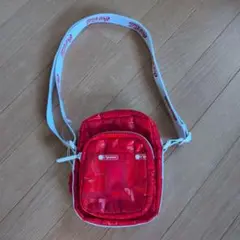 コカ・コーラ LeSportsac スマホショルダーバッグ レッド